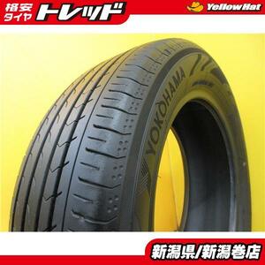 送料無料 1本 ヨコハマ ブルーアース RV03 195/60R16 タイヤ 単品 国産 夏 22年製 C25 C26 C27 セレナ ウィッシュ ラフェスタ 新潟