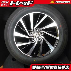 即決 送料無料 新車外し 夏タイヤ ブリヂストン ECOPIA EP150 185/65R15 88S 新品アルミ FORIBLE 15インチ 6.0J +43 5穴 100 ブラックポリ