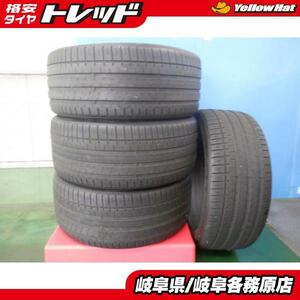 (処分市) 2019年製 中古タイヤ4本 ファルケン AZENIS FK510 245/35R21 アルファード・ヴェルファイアに