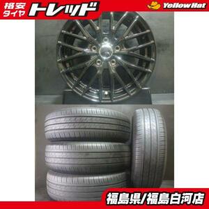 バリ溝 9分山 205/65R16 23年製 トーヨー トランパス MP7 新品 VENES FS01 6.5J-16 5H 114.3 +38 夏 セット セレナ ヤリスクロス 白河