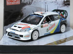 1/43 Ford Focus RS WRC #7 M. Martin Monte Carlo Rally 2004