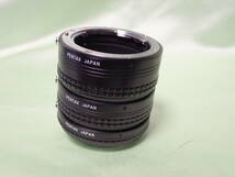 PENTAX K Auto Extension Tube 1、2、3 set ペンタックスオート接写リングKセット_画像1