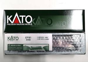 新品 開封のみ KATO HOゲージ EF81 一般色 鉄道模型 1-320