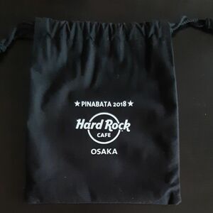 ハードロックカフェOsaka 　非売品　イベント限定　PINABATA 2018　巾着袋　b1