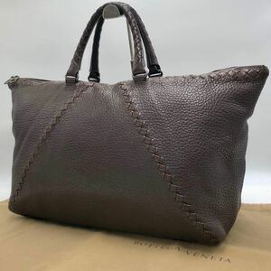 1円【極美品・鑑定済み】BOTTEGA VENETA ボッテガヴェネタ トートバッグ イントレチャート ハンドバッグ ビジネスバッグ 大容量 肩掛け