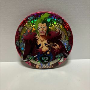 ONE PIECE 輩 缶バッジ 第21弾 SHINE 麦わらストア限定 バルトロメオの画像1