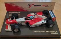 ミニチャンプス 1/43 TOYOTA TF102 Australia GP Mika Salo 2002 _画像3