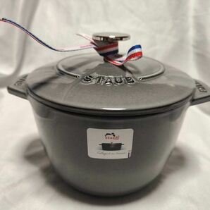 新品　ストウブ STAUB ストウブ 鍋　ラ ココット デ ゴハン M グレー