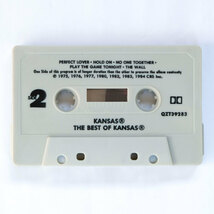 《US版カセットテープ》The Best of Kansas●カンサス_画像6