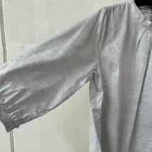 LLサイズ日本製綿100%ペイズリージャガード七分袖ブラウスカットソー　定価9990円_画像5