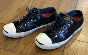 コンバース ジャックパーセル レザー ダイヤステッチ CONVERSE JACK PURCELL ジャックパーセル スニーカー 25.5cm