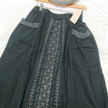 SM2 前中心 刺繍スカート 新品 サマンサモスモス_画像4