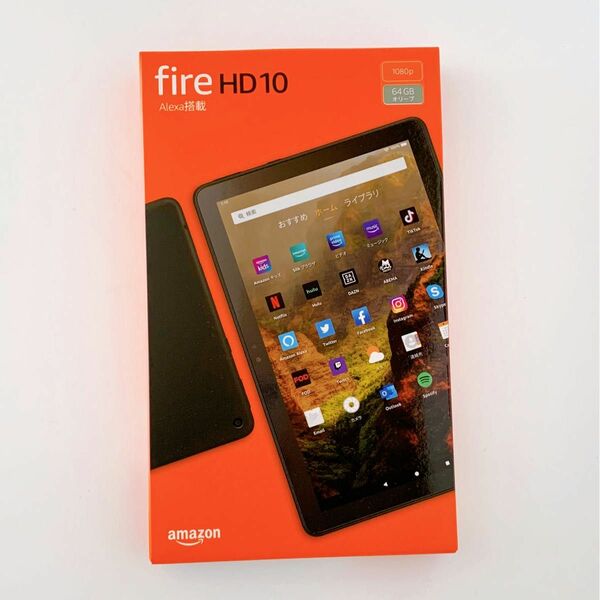 値下 新品 未開封 第11世代 Fire HD 10 タブレット 10.1インチHDディスプレイ 64GB オリーブ 