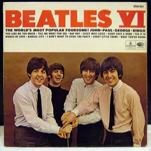 BEATLES 6 UK EXPORT Y&B PARLOPHONE エクスポート仕様