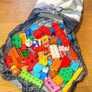 【新品】おもちゃ収納 巾着ケース【お片付け】ブロック レゴ LEGO 知育玩具 お片付け 巾着 簡単 キッズ