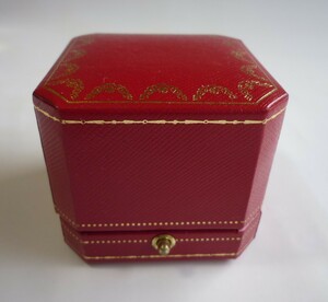 Cartier カルティエ　空箱　ケースのみ　BOX　指輪用　リングケース　ジュエリーケース　②
