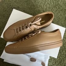 新品 コモン プロジェクト Common Projects Nude　ベージュ　スニーカー　レザー　クラシック　サイズ41 26.5cm_画像4