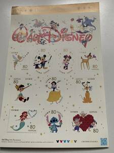 ディズニー Disney 切手シート