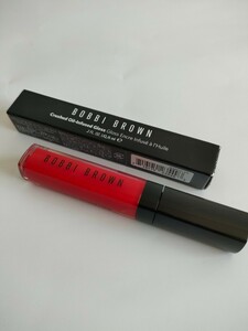 BOBBI BROWNボビイ　ブラウン◆クラッシュドオイルインフューズドグロス◆10ホットストリーク　リップグロス　イエローレッド(6ml)