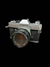1円～Canon キャノン FTb QL 一眼レフ フィルムカメラ FD 50mm 1:1.8 現状品_画像1