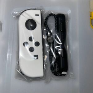 Nintendo Switch Joy-Con ホワイト左　ストラップ　新品未使用