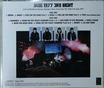 PINK FLOYD 2枚組 輸入盤 CD 1977年 LIVE ピンク・フロイド MSG NEW YORK ANIMALS_画像2