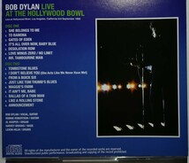 BOB DYLAN 2枚組 輸入盤 CD 1965年 LIVE ボブ・ディラン HOLLYWOOD BOWL AL KOOPER THE BAND_画像3
