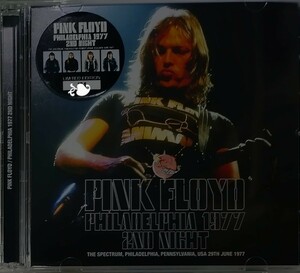 PINK FLOYD 2枚組 輸入盤 CD 1977年 LIVE ピンク・フロイド PHILADELPHIA 2ND