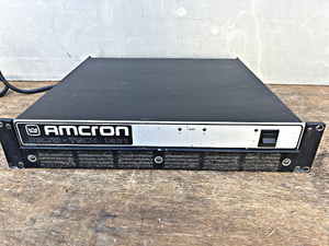 Amcronamk long crack no corporation PA amplifier macro-tech 1201 regular goods ②
