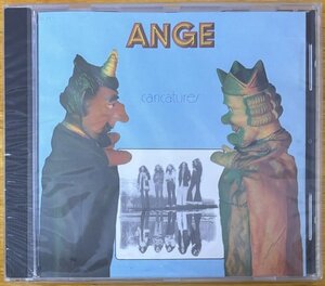 ◎ANGE / Caricatures ( 1st :※同規格番号で曲数多い[11曲収録]方です!) ※仏盤CD/レア盤/未開封/未使用【MUSEA FGBG 4201.AR】1998年発売