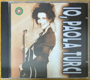 ◎PAOLA TURCI / Io, Paola Turci (伊Cantautrice / IT Labelコンピ [1st~4th]) ※イタリア盤CD/未開封/未使用【 IT 491549 2 】1998年発売