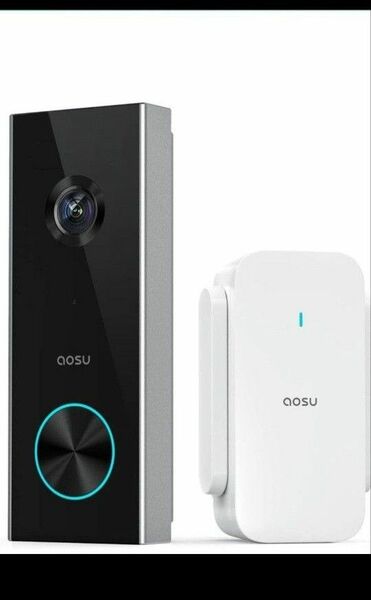 ！超お得！AOSU 2K ワイヤレスカメラ付きインターホン外出先からも通話可能