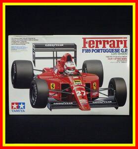 李9103 未組立 保管品 タミヤ 1/20 フェラーリ F189 後期型 ポルトガルGP 仕様 マンセル ベルガー