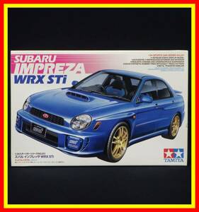 李9057 未組立 保管品 タミヤ 1/24 スバル インプレッサ WRX STi 