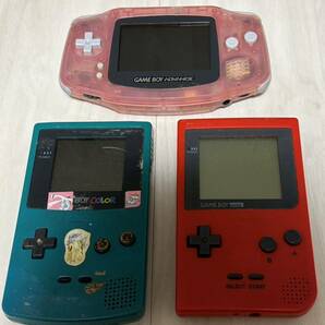 YR16)Nintendo ゲームボーイ GAMEBOY 任天堂 ゲームボーイアドバンス ゲームボーイポケット ADVANCE ゲームボーイカラー ソフト 昭和レトロの画像1