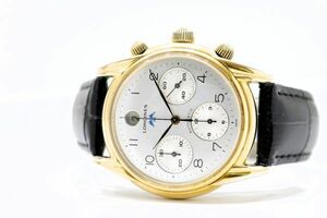 181　LONGINES Monument Grand Classic Chronograph 51JEWELS AT L4.661.2 ロンジン モニュメント グランドクラシック クロノグラフ 腕時計