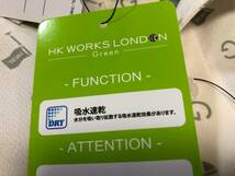 HK WORKS LONDON Green(コシノヒロコゴルフ)秋冬 吸汗速乾 3WAY 半袖ポロシャツ＆長袖シャツ ２点セットC0320RR(オフホワイト×グレー)ＬＬ_画像4