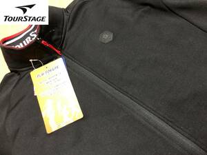 BBRIDGESTONE GOLF TOURSTAGE(ブリヂストンゴルフ ツアーステージ)秋冬 高機能 裏シャギー素材ジャケット 1234059C2T(ブラック)ＬＬ