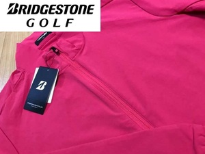 BRIDGESTONE GOLF(ブリヂストンゴルフ) 秋冬 TOUR B ストレッチ フルジップジャケット QGM01D(PK)ＬＬ