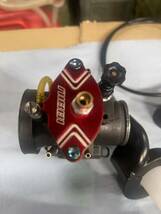 xlr250 で使用　md22 NIBBI RACING 34mm PWK34 アクセル付き　xr250 34パイ_画像3