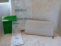 BOTTEGA VENETA ボッテガヴェネタ ラウンドファスナー 長財布 _画像2