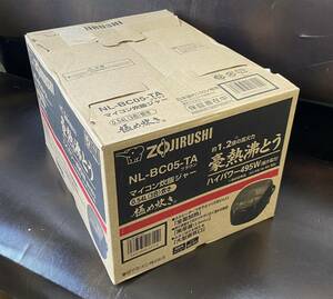 象印 ZOJIRUSHI 炊飯器 NL-BC05-TA マイコン炊飯ジャー　3合炊き　