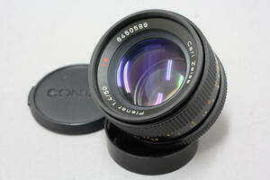 ■アキバカメラ■　コンタックス（CONTAX）　Carl Zeiss Planar T* 50mm F1.4 AE Lens made in Japan　作例あり