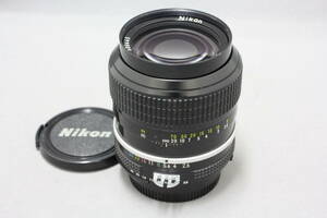 ■ピントリング動作しています■　ニコン（Nikon）　NIKKOR 105mm F2.5 Ai改造品　■人気の中望遠レンズなのですが！？■