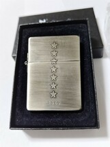 未使用　Seven　Stars　Zippo　1935　REPLICA　セブンスター　ジッポー　1935レプリカ　古美色　2008年製造　懸賞当選品　希少品　新品_画像2