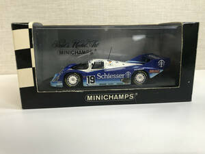 【１円スタート】1/43 ミニチャンプス ポルシェ 956K ホッケンハイム 1000km #19 1985　MINICHAMPS Porsche 4120 