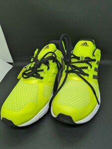 タグ付！未使用 美品【adidas Duramo8 27.5cm CG3217】アディダス デュラモ メンズ ランニング シューズ スニーカー 蛍光色系 箱付き