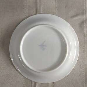 未使用【スープカップ 5客セット】花柄 鳥柄 ホワイト かわいい 洋食器 の画像8