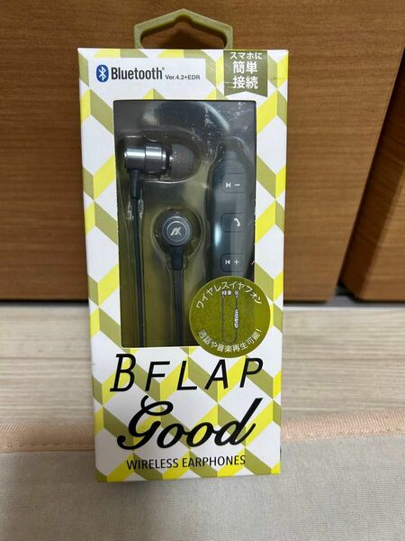 AXES B-FLAP Bluetooth イヤフォン AH-BT39 ブラック