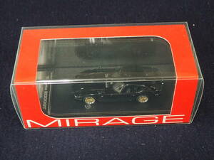 MIRAGE ミニカー＜Toyota 2000GT Black＞8835 ※部品一部取れあり 1:43 SCALE MODEL PRODUCED BY HPI ケース入り 箱入り